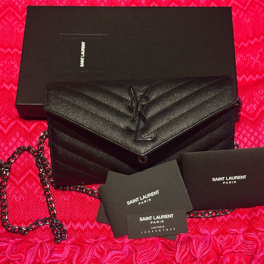 Yves Saint Laurent Black Crossbody Bag